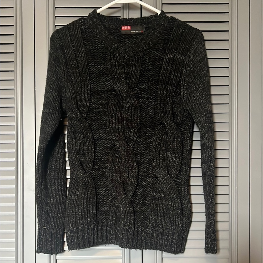 Diesel : Women's Black Sweater - Large